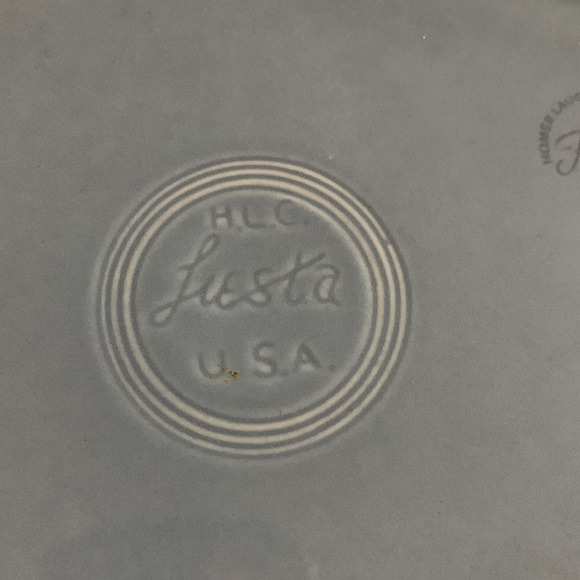 FIESTA Serving Plate Blue 9.6” by 13.5” - Picture 2 of 11